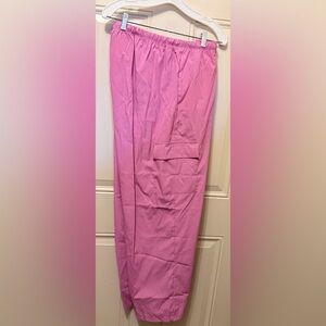 Pink Cargo Pull On Pants Size 2XL